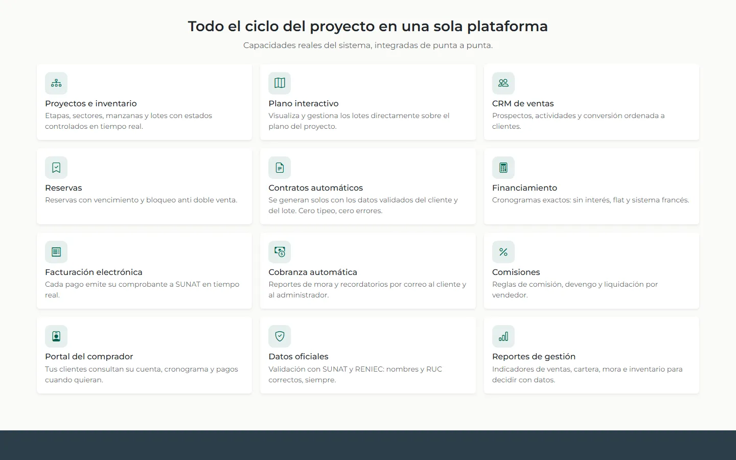 Todo el ciclo del proyecto en una sola plataforma