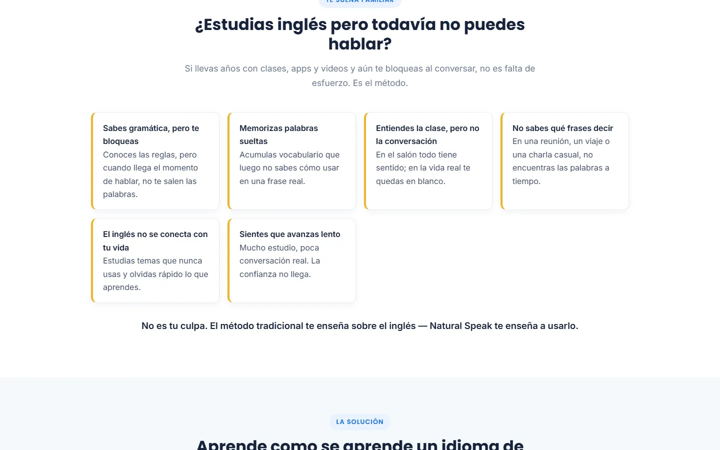 El método explicado para el alumno